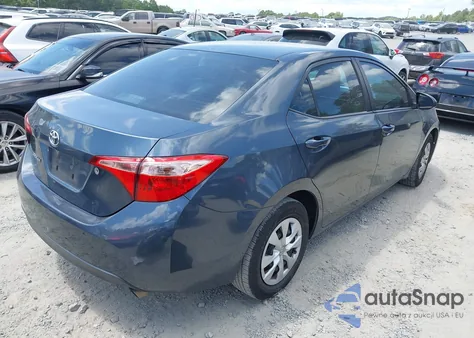 2019 Toyota Corolla L из США, поврежденный, VIN 2T1BURHE6KC177372